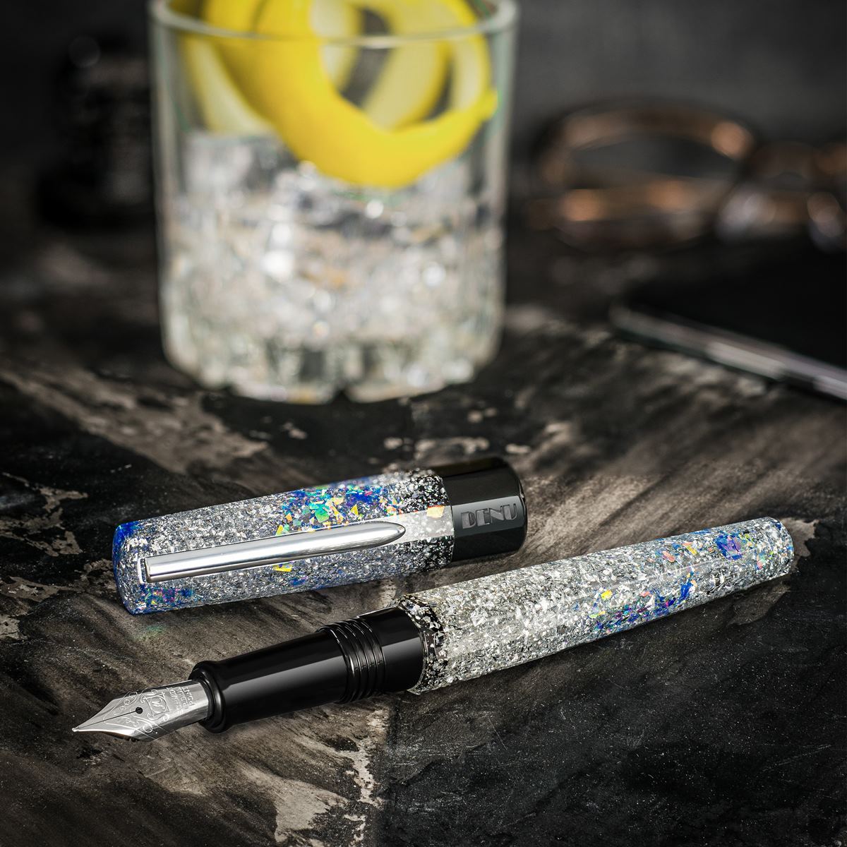 BENU Euphoria Collection Fountain Pen - Vodka on the Rocks