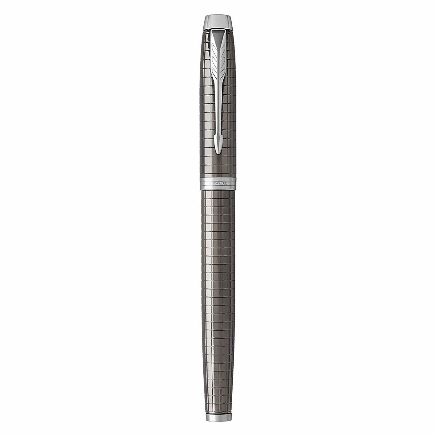 Parker IM Premium Dark Espresso Chrome Trim Fountain Pen