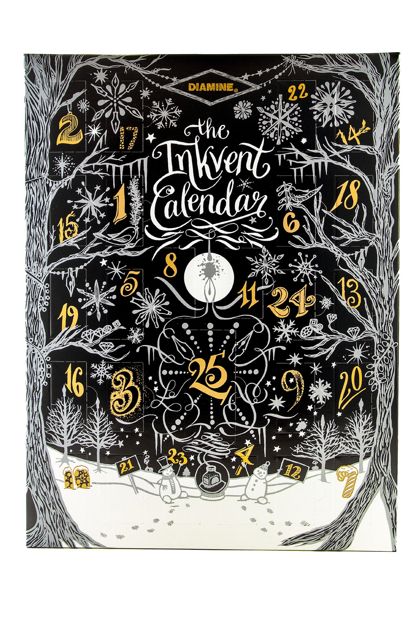 Diamine Ink-vent Calendar 2024 - Black Edition