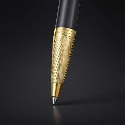 Parker IM Premium Pioneers Collection Gold Trim Ballpoint Pen