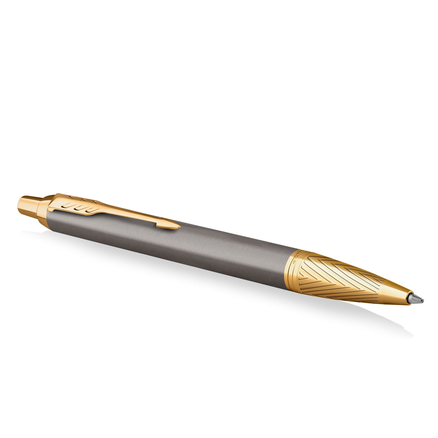 Parker IM Premium Pioneers Collection Gold Trim Ballpoint Pen