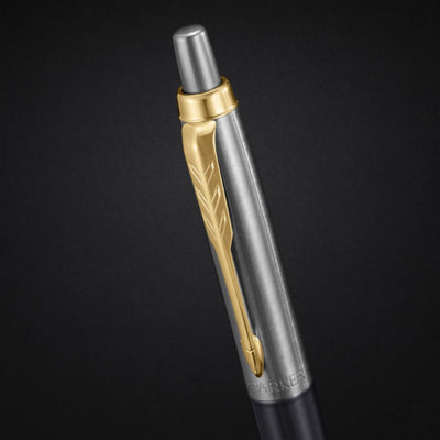 Parker Jotter XL Grey Gold Trim Ballpoint Pen