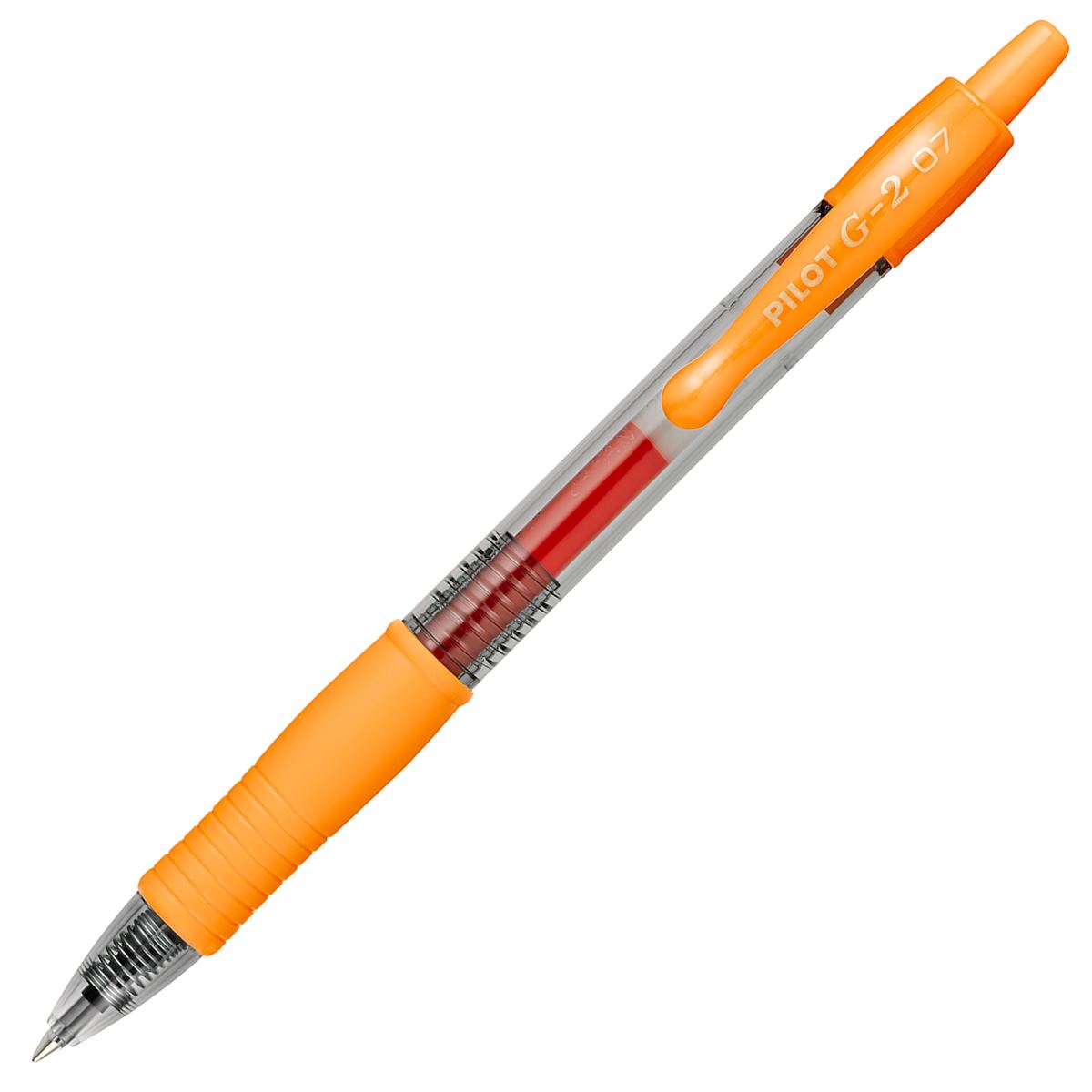 Pilot G-207 Retractable Gel Rollerball -  Orange