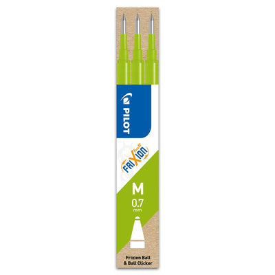 Pilot Refill for FriXion/FriXion Clicker Erasable Rollerball 0.7mm - Pack of 3