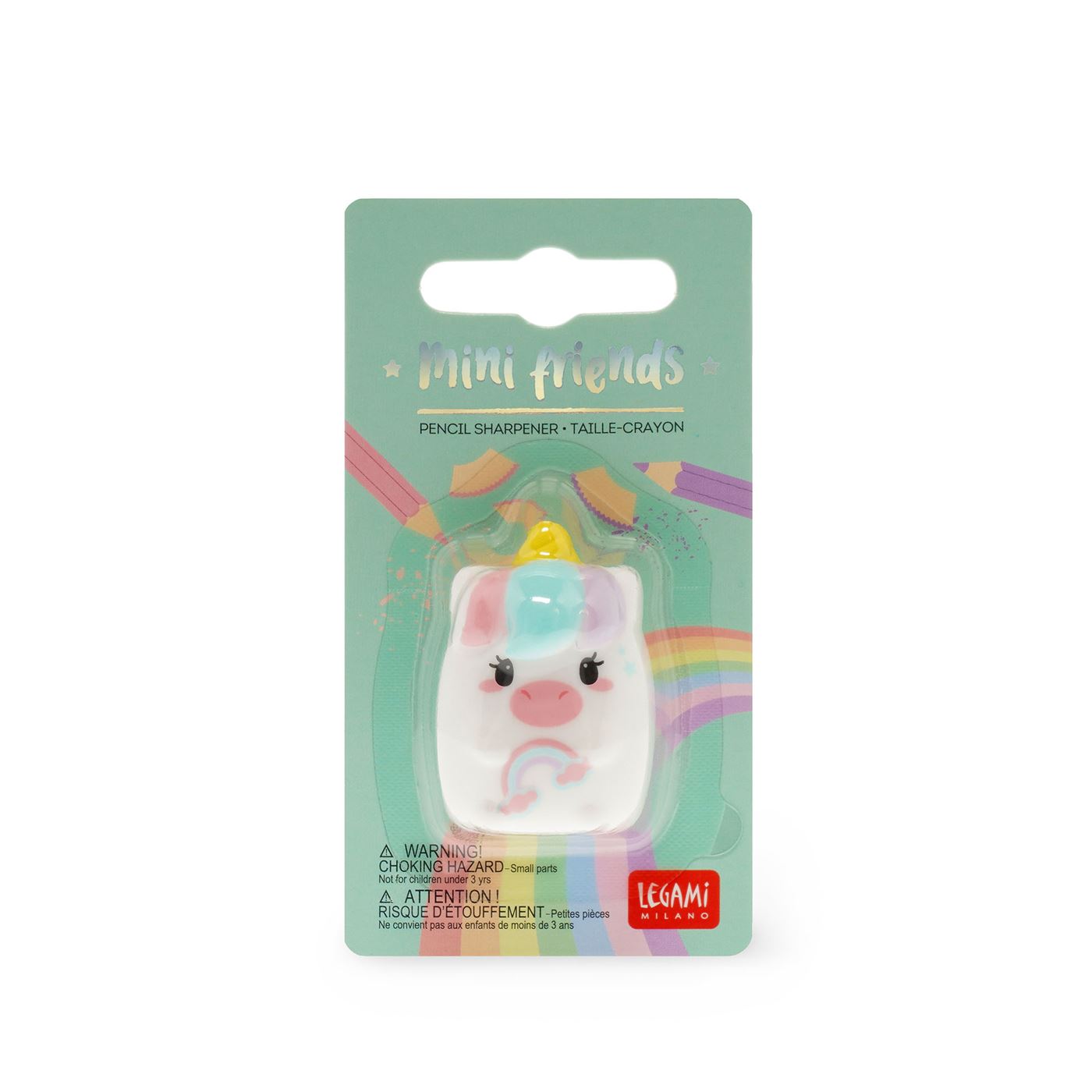 Legami Mini Friends Pencil Sharpener - Unicorn