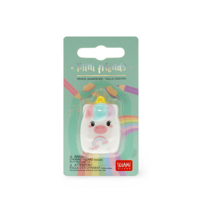 Legami Mini Friends Pencil Sharpener - Unicorn