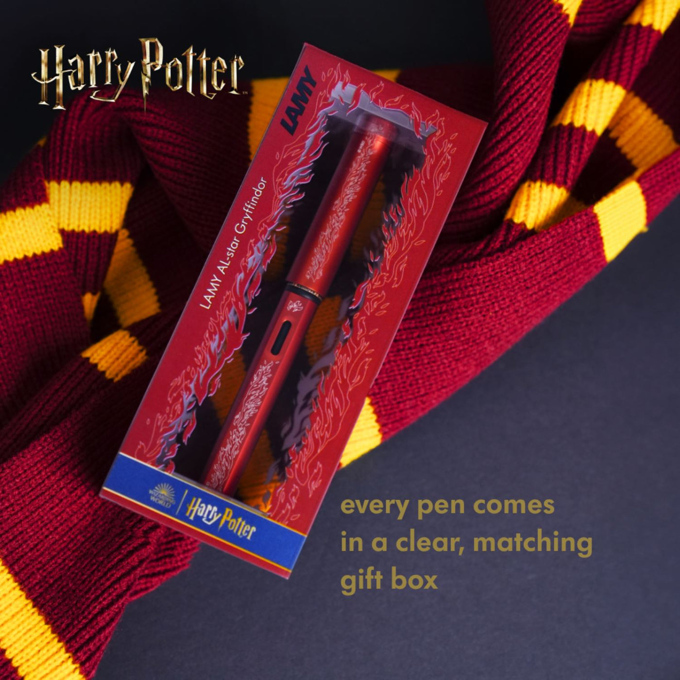 Lamy AL-Star Red Gryffindor Harry Potter Fountain Pen - 2024 Limited Edition