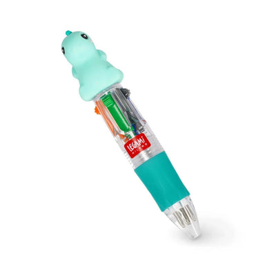 Legami Mini 4-Colour Magic Ballpoint Pen - Dinosaur