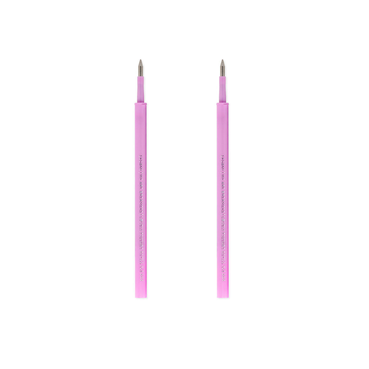 Legami Erasable Lovely Friends Gel Pen Refills - 2 Pack - Purple