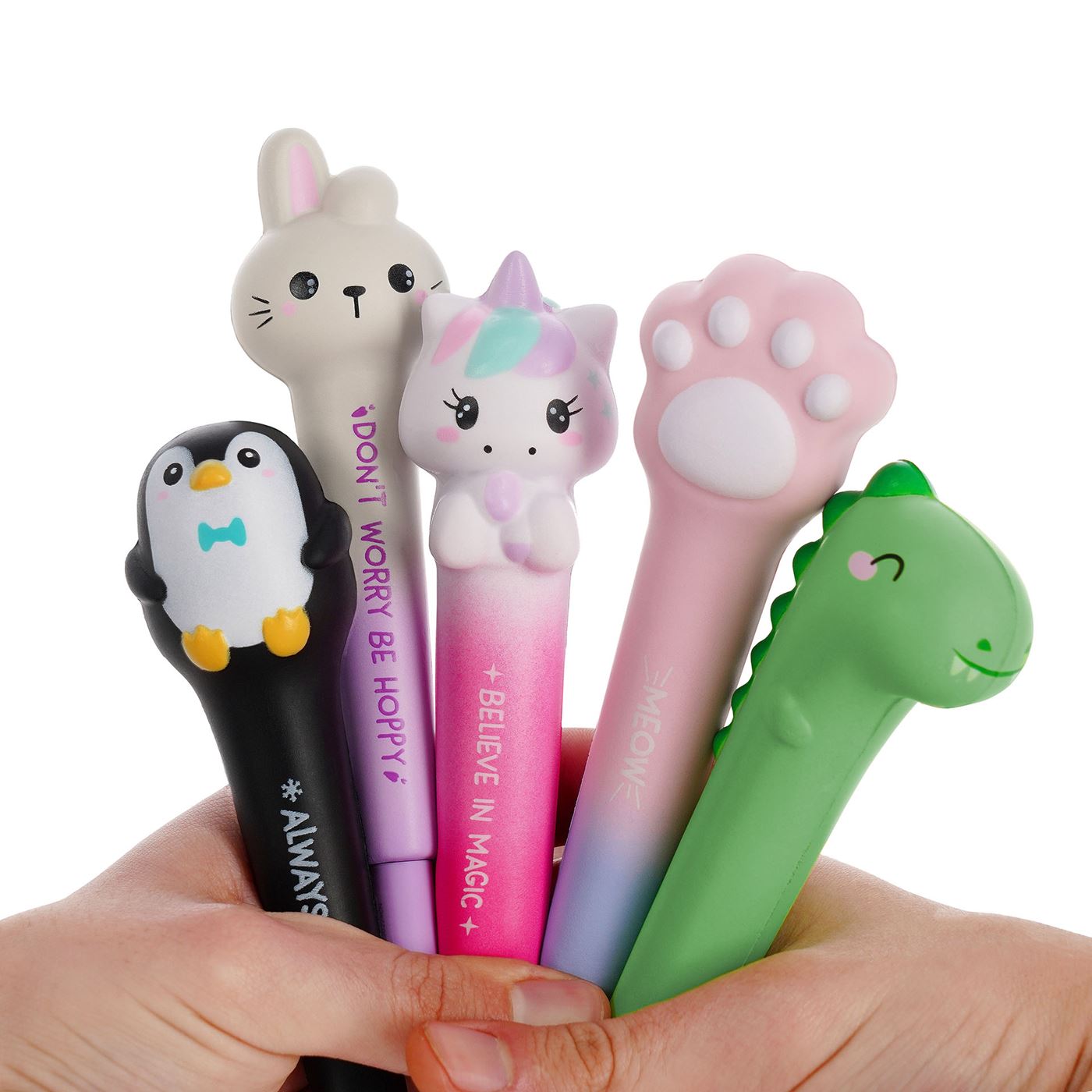 Legami Squeezies Squashy Gel Pen - Kitty