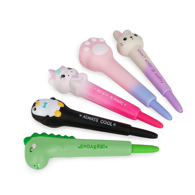 Legami Squeezies Squashy Gel Pen - Kitty