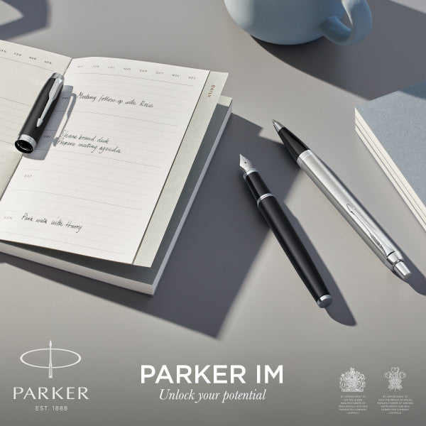 Parker IM Achromatic Matte Black Ballpoint Pen  Penworld » More than  10.000 pens in stock, fast delivery