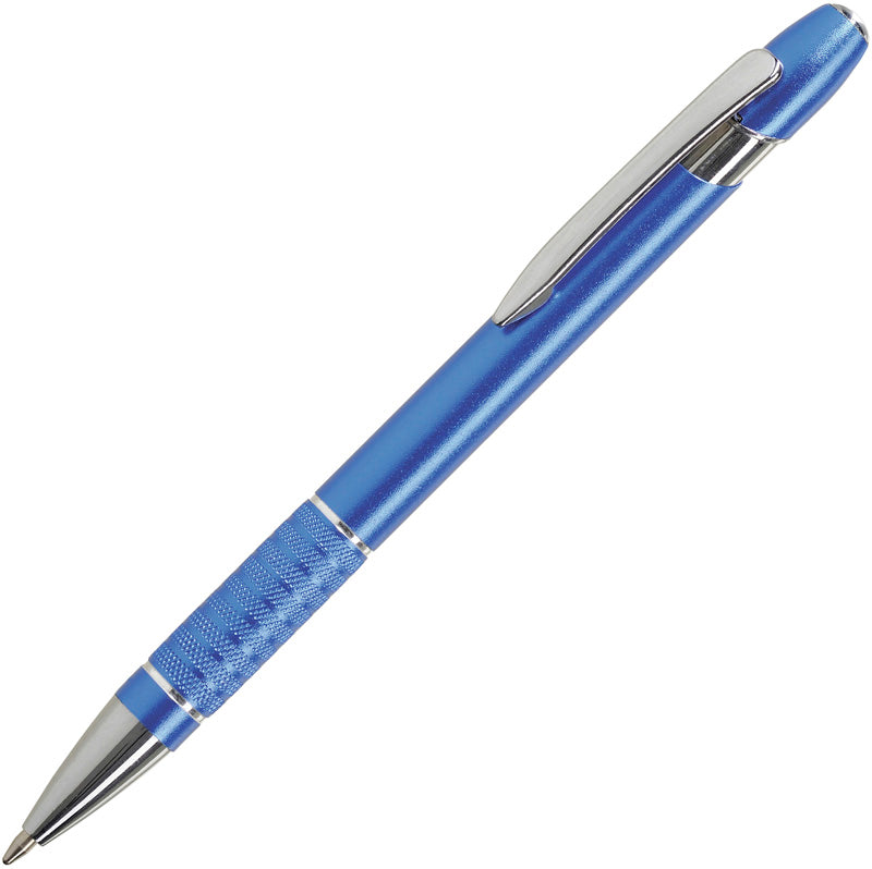 Blue Sonic Ballpoint Pen. Engraved Pens